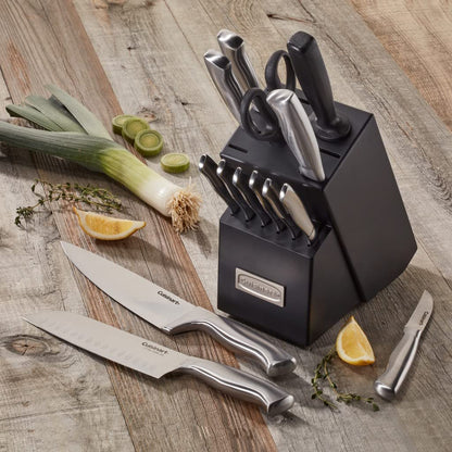 Cuisinart 15 Piece Kitchen Knife Set with Block